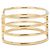 Céline Bracciale Rigido CELINE Triomphe Cage C2 Colore Oro da Donna - vista 3