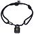 Lockit Bracciale con Charms Louis Vuitton Nero - vista 2