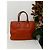 Sac à main Prada Vitello Daino Papaya - vue 2