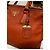 Sac à main Prada Vitello Daino Papaya - vue 5