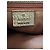 Gucci Borsa a tracolla in tela beige e pelle marrone scuro - vista 6