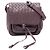 Bottega Veneta Mini Borsa a Tracolla con Patta in Nappa Intrecciato Viola