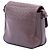 Bottega Veneta Mini Borsa a Tracolla con Patta in Nappa Intrecciato Viola - vista 2