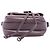 Bottega Veneta Mini Borsa a Tracolla con Patta in Nappa Intrecciato Viola - vista 3
