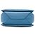 Céline Celine Bolso Tote Trifold Pequeño de Cuero Azul - vista 3