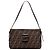 Borsa a tracolla Fendi Brown Zucca Canvas