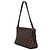 Borsa a tracolla Fendi Brown Zucca Canvas - vista 2