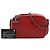 Chanel Coco Boy Camera Bag Klein, gestepptes Lammleder, Rot - Ansicht 7