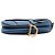 Dior Saddle Bag aus blauem genarbtem Kalbsleder - Ansicht 3