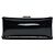 Chanel Black Mini Quilted Patent Graphic Catch Flap - vue 3