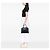 Prada Medium Saffiano Vernice Open Promenade Satchel Schwarz - Ansicht 5
