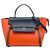 Belt Bag Céline Celine Mini Tricolor Leder Gürteltasche Orange