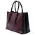 Prada Red Medium Bicolor City Calf Double Satchel - Ansicht 2
