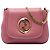 Gucci 1973 Piccola Borsa a Tracolla in Vitello Rosa con Catena