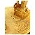Orecchini a clip rotondi intrecciati Chanel Gold CC placcati oro - vista 7