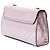 Bolso de hombro Gucci Emily Medium Guccissima de charol rosa - vista 2
