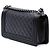 Chanel Black Old Medium Quilted Lambskin Boy Flap - vista 2
