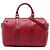 Bolso Boston Gucci Red Medium Microguccissima