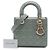 Dior Gray Small Patent Cannage Lady Dior - vista 7