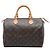 Louis Vuitton Brown Monogram Speedy 30
