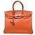 Hermès Orange Epsom Birkin Retourne 35