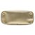 Prada Gold Mini Metallic Saffiano Lux Galleria Double Zip Satchel - vista 3