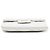 Tarjetero con cadena Chanel White CC Quilted Caviar Flap - vista 3
