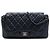 Chanel Blue CC Quilted Lambskin Accordion Flap