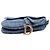 Dior Blue Oblique Embroidered Denim Saddle Bag - view 3