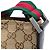 Borsa a tracolla Gucci in tela GG beige con fascia Web - vista 4