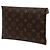 Louis Vuitton Brown Monogram Pochette Kirigami GM - vista 2