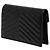 Autre Marque Portafoglio a catena a busta Saint Laurent Black Grain De Poudre Chevron Cassandre - vista 2