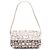 Salvatore Ferragamo Borsa a tracolla Ferragamo in PVC beige con stampa logo