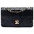 Chanel Black Small Classic Lambskin Double Flap
