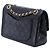 Chanel Black Small Classic Lambskin Double Flap - vue 2