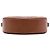Céline Celine Beige Straw Effect Canvas Cuir Triomphe Oval Crossbody - vista 3
