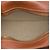 Céline Celine Beige Straw Effect Canvas Cuir Triomphe Oval Crossbody - vista 4