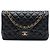 Chanel Black Jumbo Classic Lambskin Double Flap
