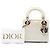 Dior White Mini Patent Cannage Lady Dior - vue 7