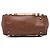 Borsa Satchel Milverton Burberry Brown Medium in tela House Check e pelle - vista 3