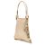 Prada Handtasche aus gold-metallic Kalbsleder mit gewebtem Schlitzmuster - Ansicht 2