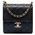 Chanel Black Small Quilted Lambskin Chic Pearls Flap