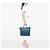 Borsa Tote Chanel Blue CC Denim - vista 5