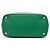 Sac cabas convertible Prada en cuir Saffiano vert avec poche frontale - vue 3