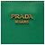 Sac cabas convertible Prada en cuir Saffiano vert avec poche frontale - vue 5