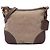 Prada Beige Canvas Canapa Logo Crossbody