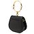 Bolsa Nile Chloé em couro acolchoado preto, tamanho pequeno - vista 2