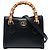 Borsa Gucci Diana Piccola in Pelle di Vitello Nera con Bambù