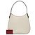 Salvatore Ferragamo Ferragamo White Medium Calfskin Smile Hobo - vista 6