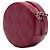 Clutch redonda Chanel Red CC de piel de cordero acolchada con cadena - vista 2